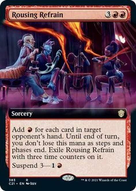 Magic: The Gathering MTG Single Rousing Refrain (Extended) [Commander 2021]