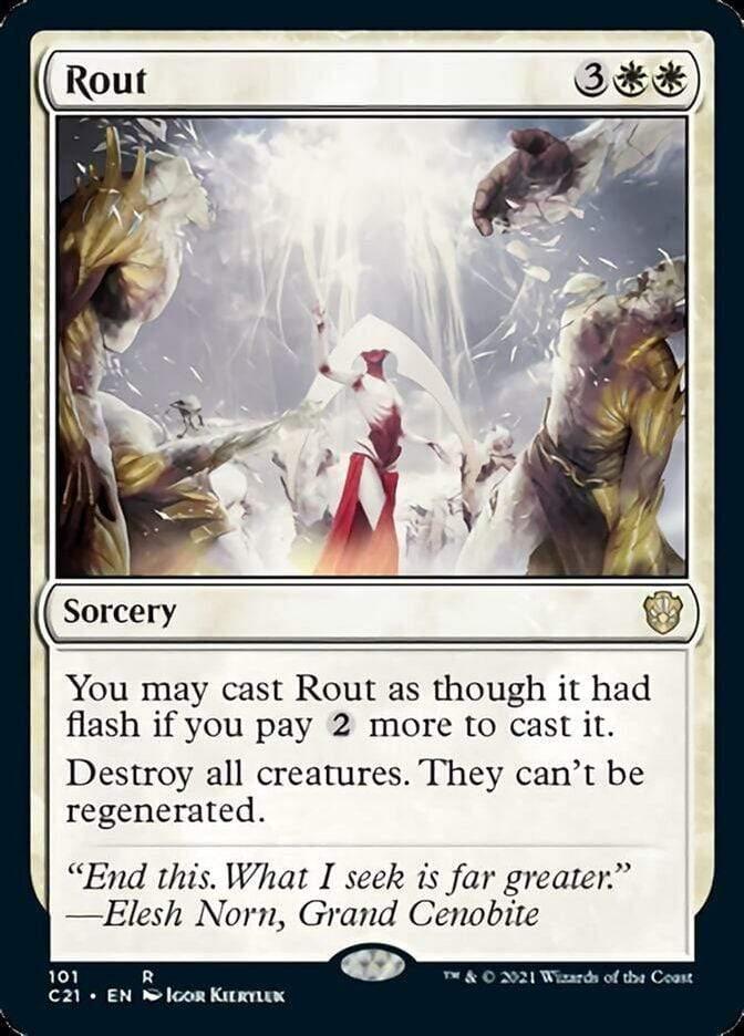 Magic: The Gathering MTG Single Rout [Commander 2021]