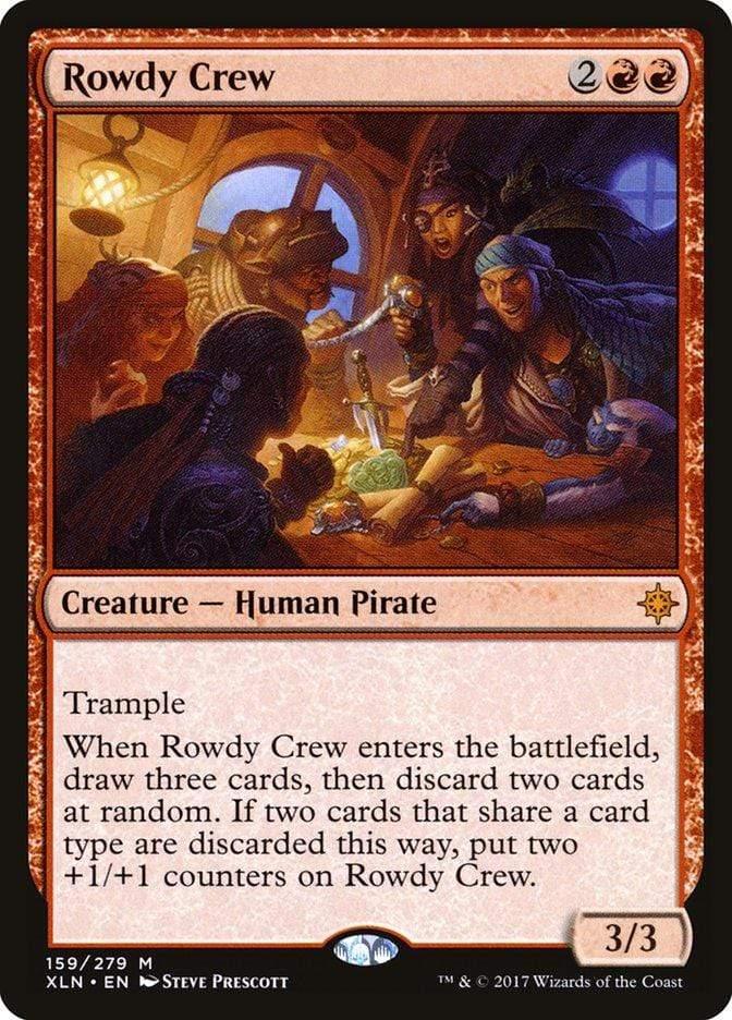 Magic: The Gathering MTG Single Rowdy Crew [Ixalan]