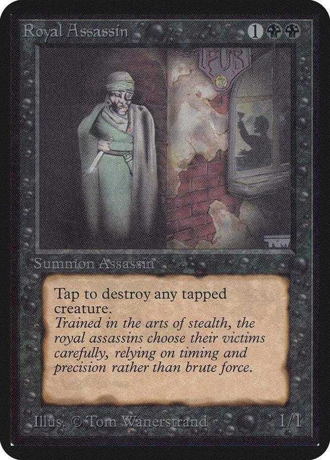 Magic: The Gathering MTG Single Royal Assassin [Limited Edition Alpha]