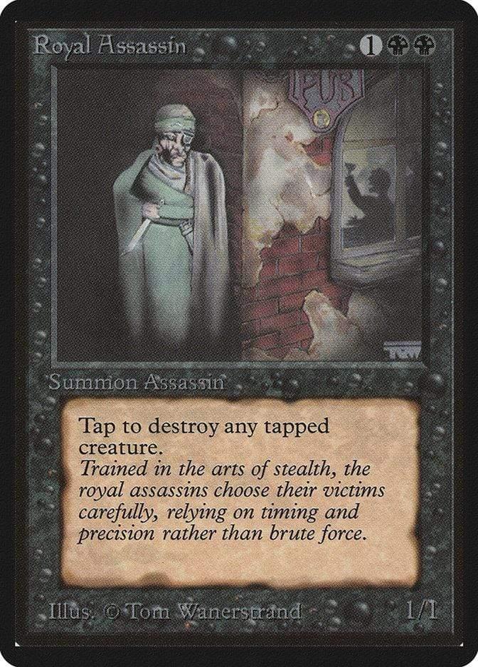 Magic: The Gathering MTG Single Royal Assassin [Limited Edition Beta]