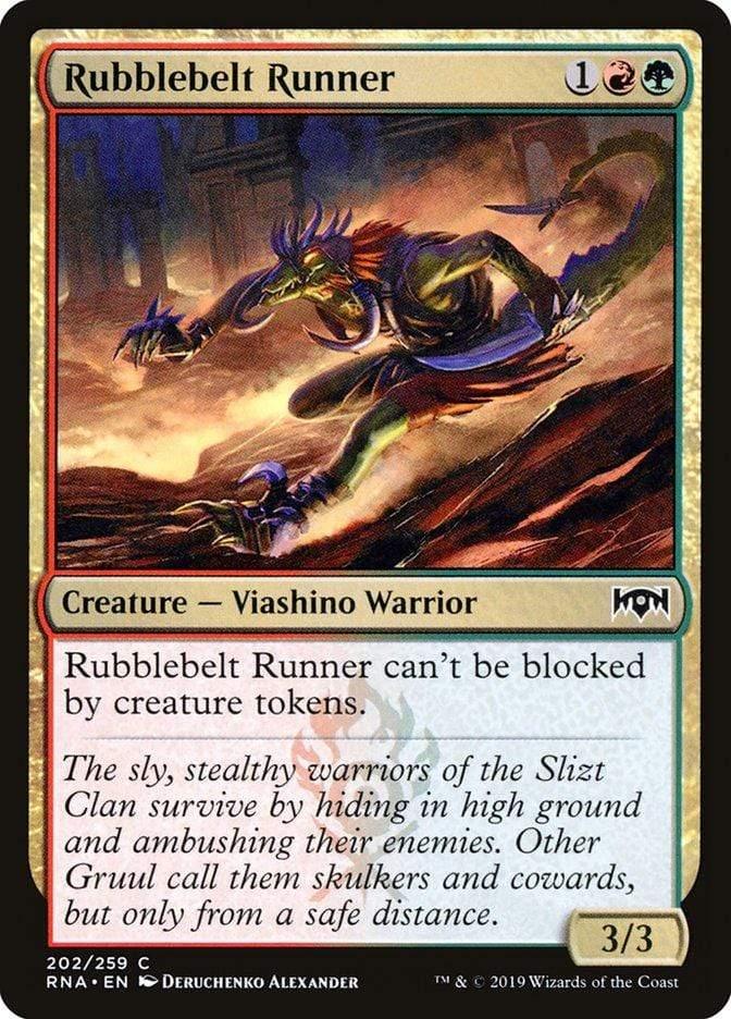 Magic: The Gathering MTG Single Rubblebelt Runner [Ravnica Allegiance]