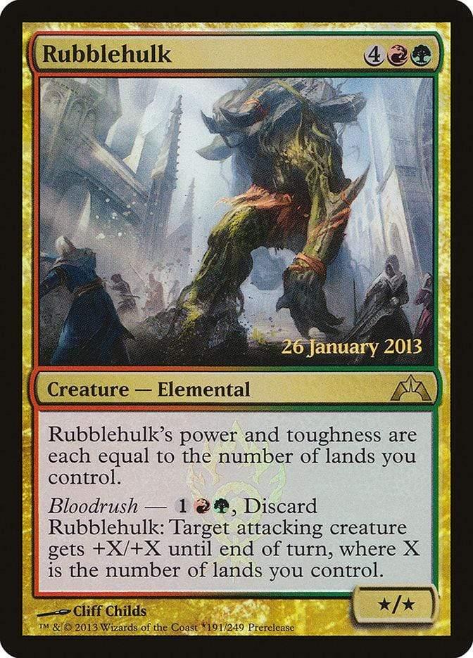 Magic: The Gathering MTG Single Rubblehulk  [Gatecrash Prerelease Promos]