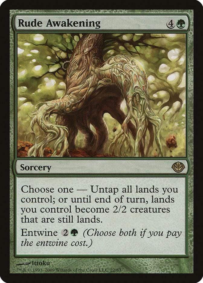Magic: The Gathering MTG Single Rude Awakening [Duel Decks: Garruk vs. Liliana]