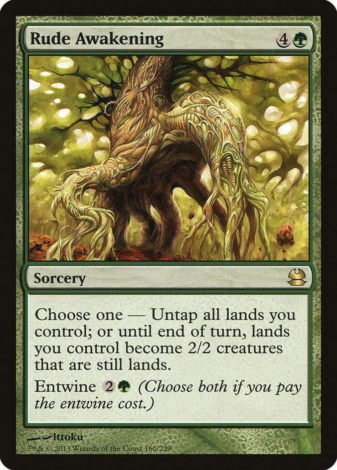 Magic: The Gathering MTG Single Rude Awakening [Modern Masters]