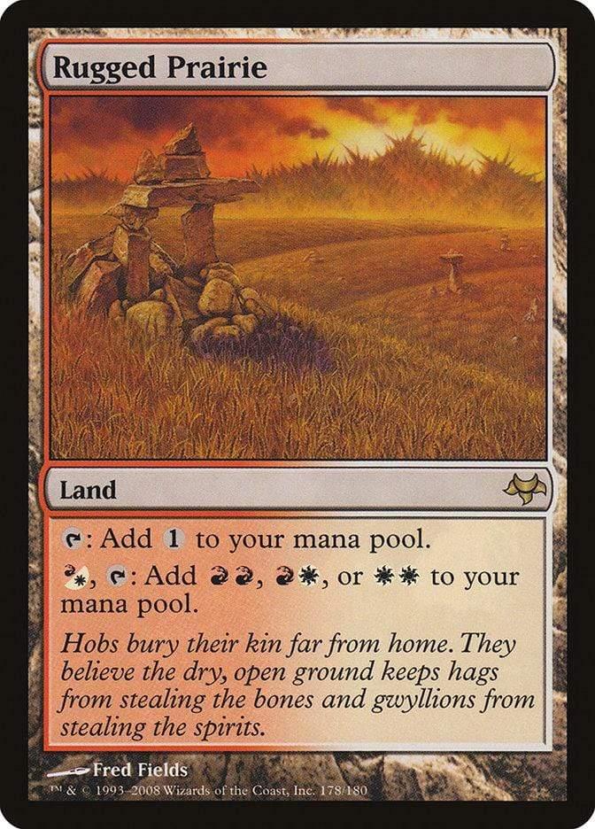Magic: The Gathering MTG Single Rugged Prairie [Eventide]