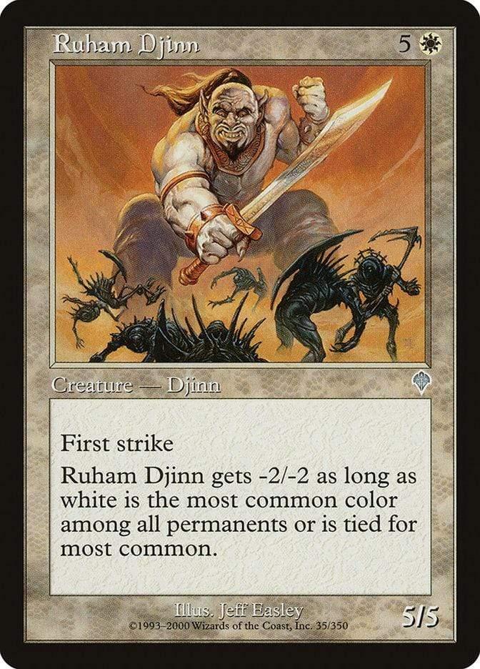 Magic: The Gathering MTG Single Ruham Djinn [Invasion]