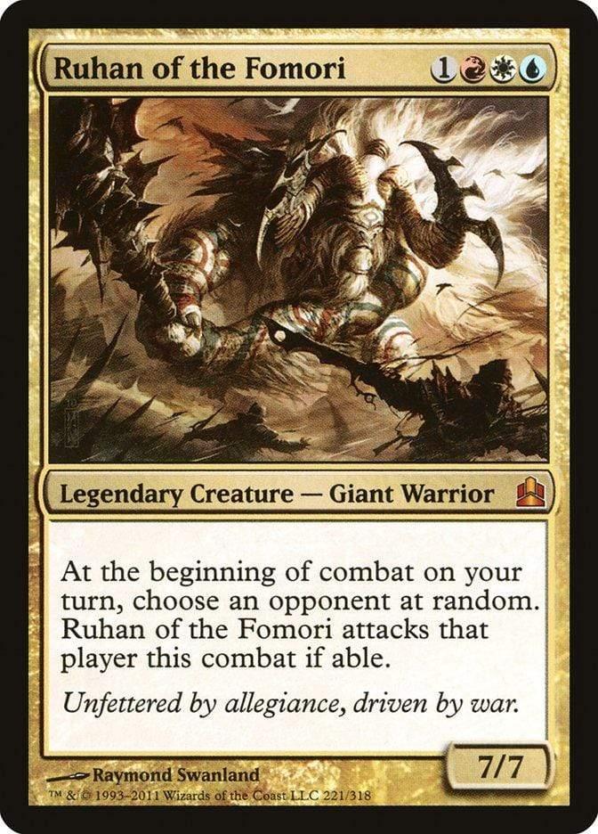 Magic: The Gathering MTG Single Ruhan of the Fomori [Commander 2011]
