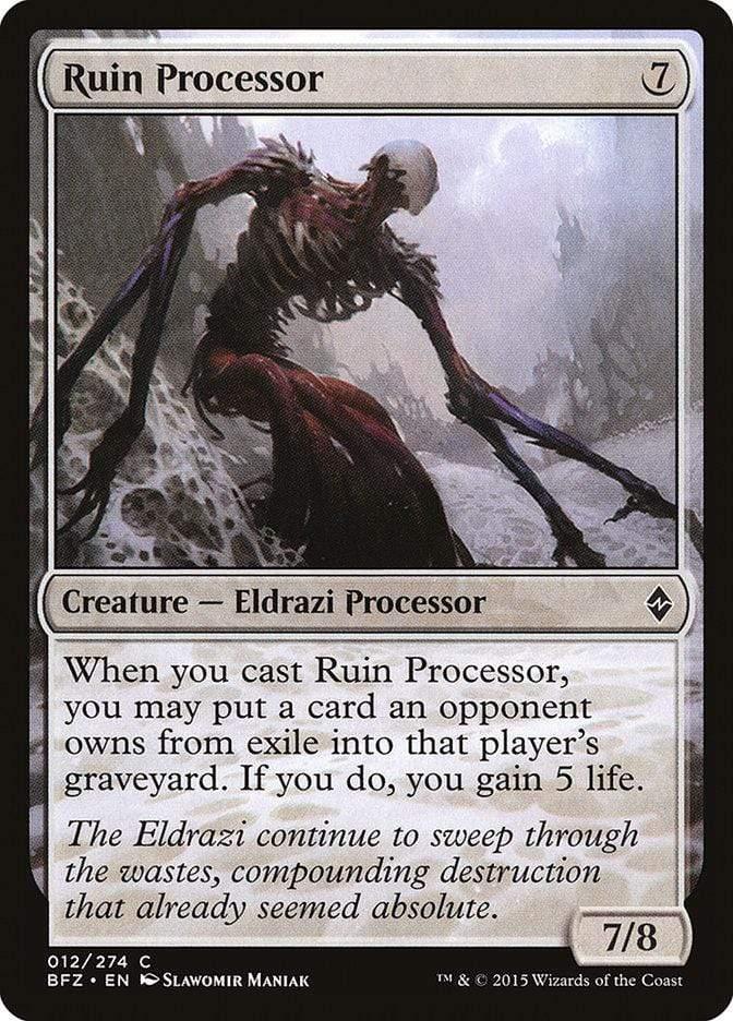 Magic: The Gathering MTG Single Ruin Processor [Battle for Zendikar]