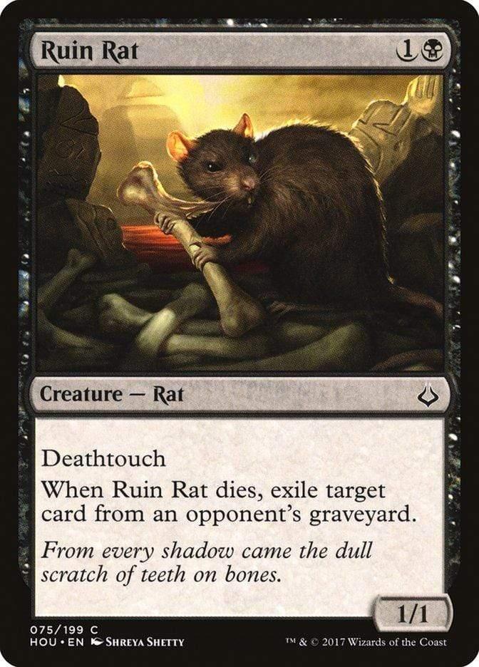 Magic: The Gathering MTG Single Ruin Rat [Hour of Devastation]