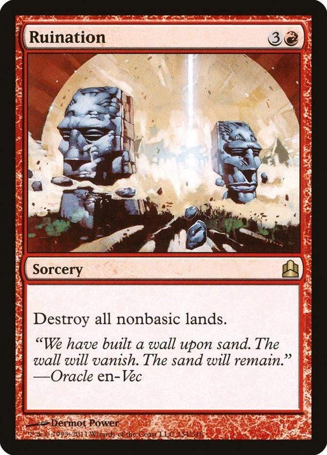Magic: The Gathering MTG Single Ruination [Commander 2011]