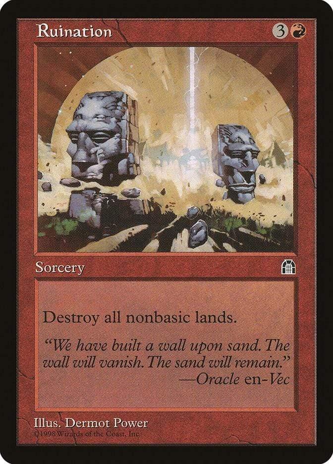 Magic: The Gathering MTG Single Ruination [Stronghold]