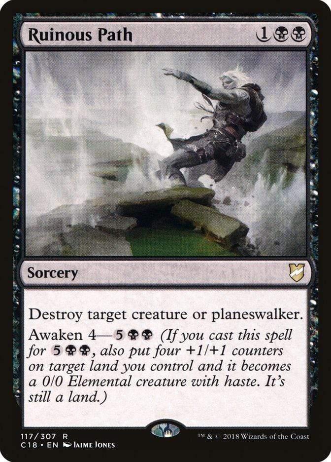 Magic: The Gathering MTG Single Ruinous Path [Commander 2018]