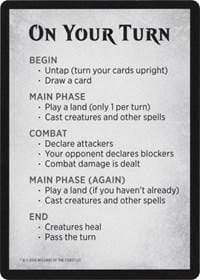 Magic: The Gathering MTG Single Rules Card (WAR Bundle) [Unique and Miscellaneous Promos]