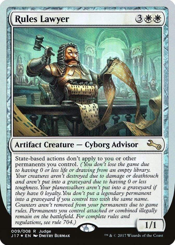 Magic: The Gathering MTG Single Rules Lawyer [Judge Gift Cards 2017]