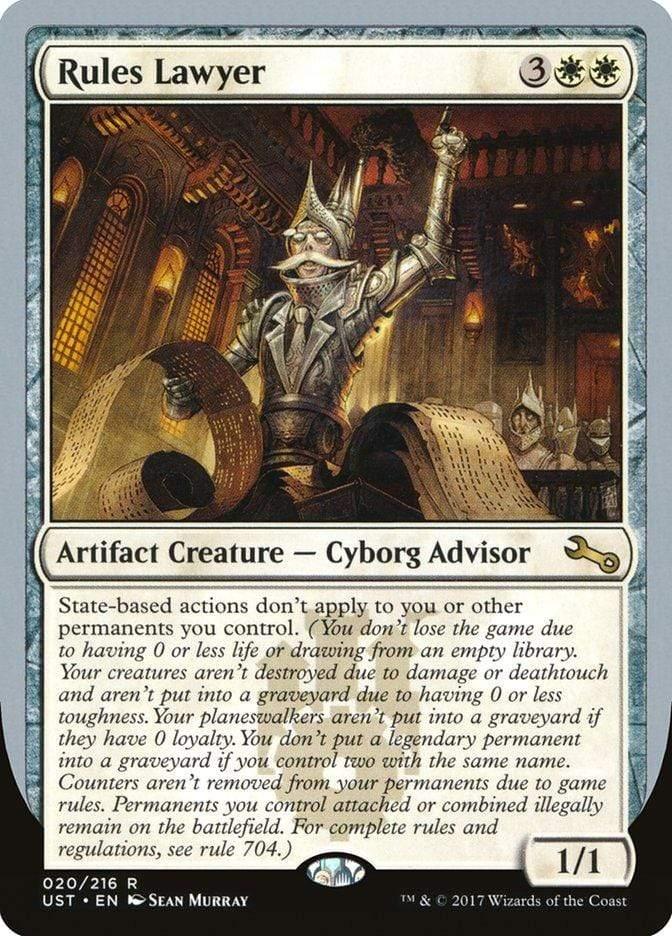Magic: The Gathering MTG Single Rules Lawyer [Unstable]