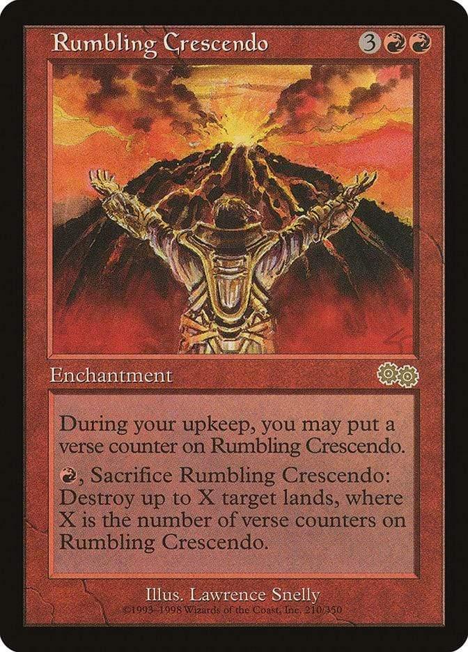 Magic: The Gathering MTG Single Rumbling Crescendo [Urza's Saga]
