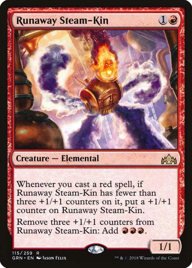 Magic: The Gathering MTG Single Runaway Steam-Kin [Guilds of Ravnica]
