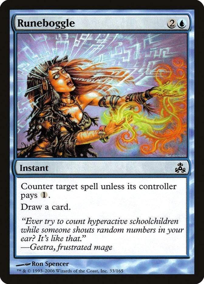 Magic: The Gathering MTG Single Runeboggle [Guildpact]