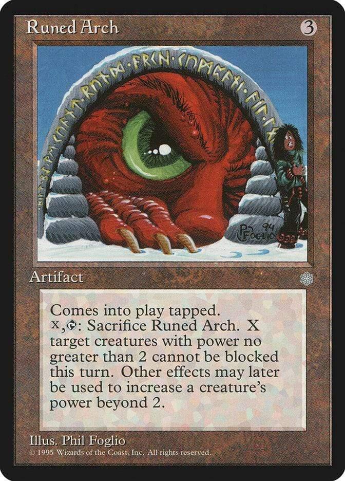 Magic: The Gathering MTG Single Runed Arch [Ice Age]