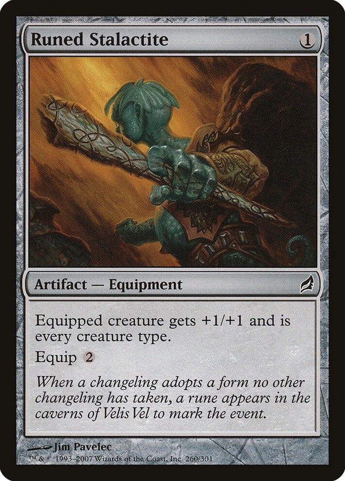 Magic: The Gathering MTG Single Runed Stalactite [Lorwyn]