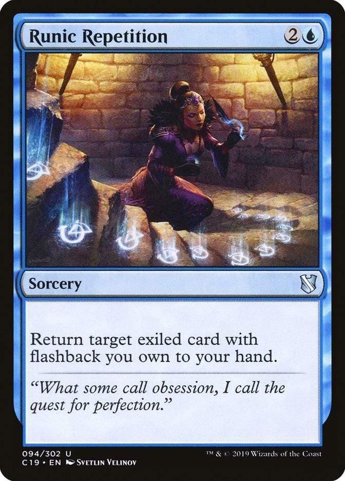 Magic: The Gathering MTG Single Runic Repetition [Commander 2019]