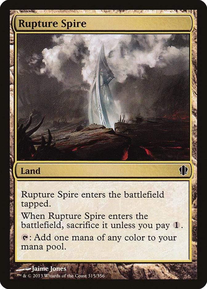 Magic: The Gathering MTG Single Rupture Spire [Commander 2013]