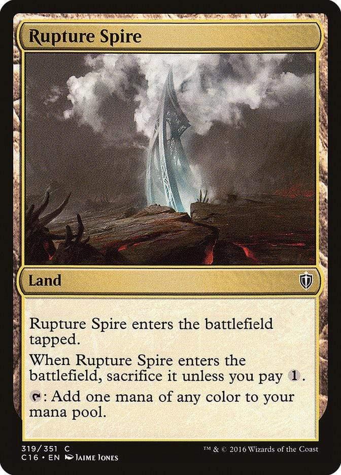 Magic: The Gathering MTG Single Rupture Spire [Commander 2016]