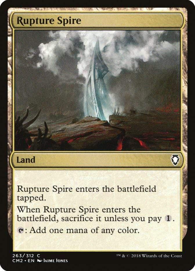 Magic: The Gathering MTG Single Rupture Spire [Commander Anthology Volume II]