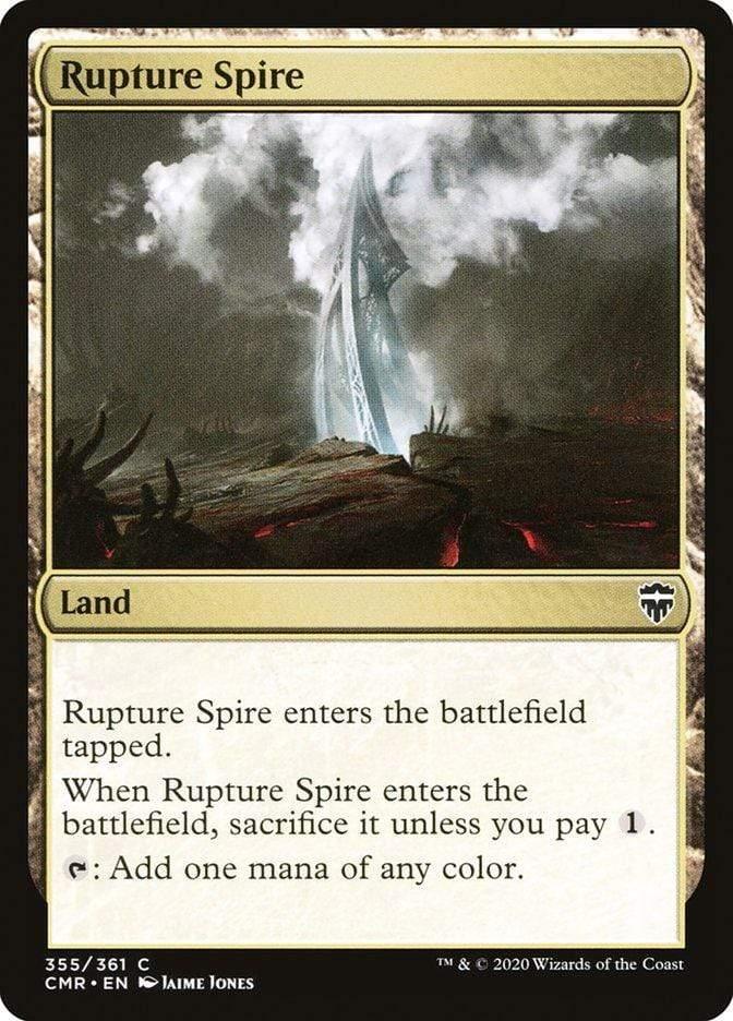 Magic: The Gathering MTG Single Rupture Spire [Commander Legends]