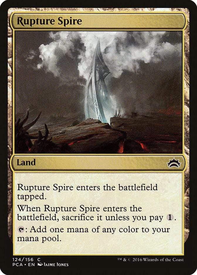 Magic: The Gathering MTG Single Rupture Spire [Planechase Anthology]