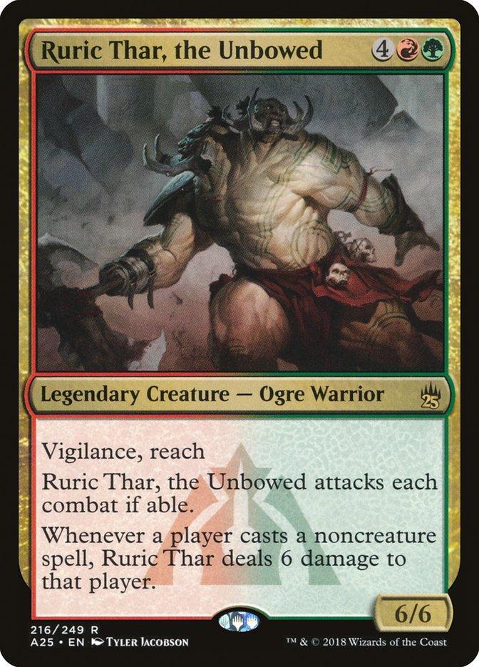 Magic: The Gathering MTG Single Ruric Thar, the Unbowed [Masters 25]