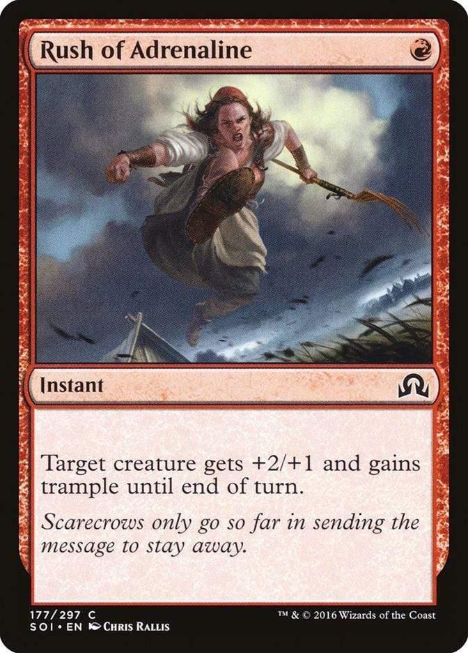 Magic: The Gathering MTG Single Rush of Adrenaline [Shadows over Innistrad]