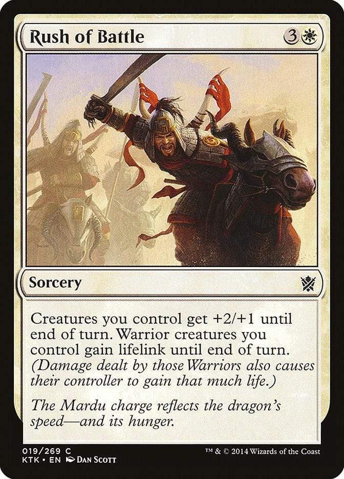 Magic: The Gathering MTG Single Rush of Battle [Khans of Tarkir]