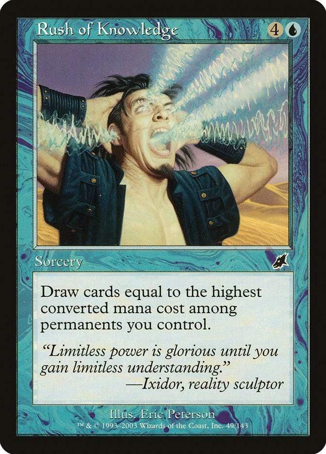 Magic: The Gathering MTG Single Rush of Knowledge [Scourge]