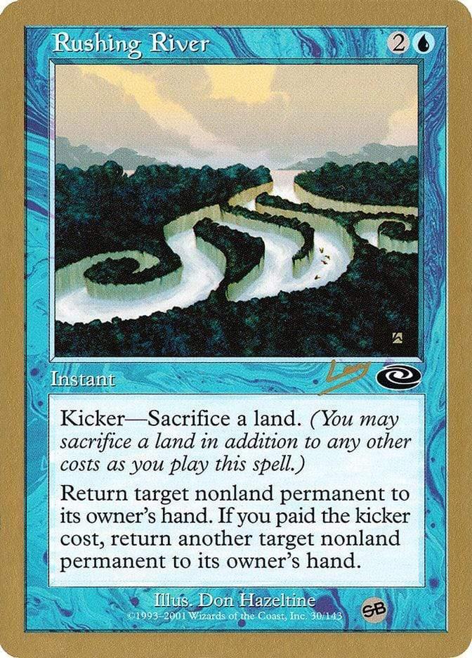 Magic: The Gathering MTG Single Rushing River [World Championship Decks 2002]