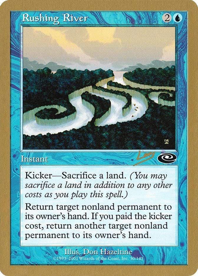 Magic: The Gathering MTG Single Rushing River [World Championship Decks 2002]