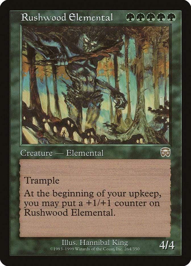 Magic: The Gathering MTG Single Rushwood Elemental [Mercadian Masques]