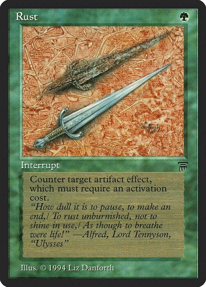 Magic: The Gathering MTG Single Rust [Legends]