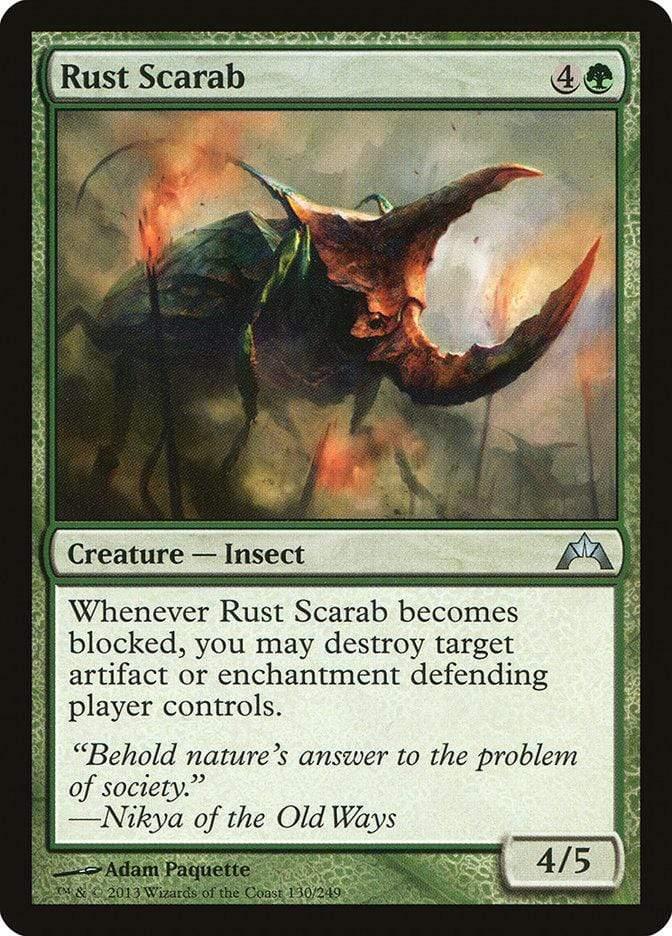 Magic: The Gathering MTG Single Rust Scarab [Gatecrash]