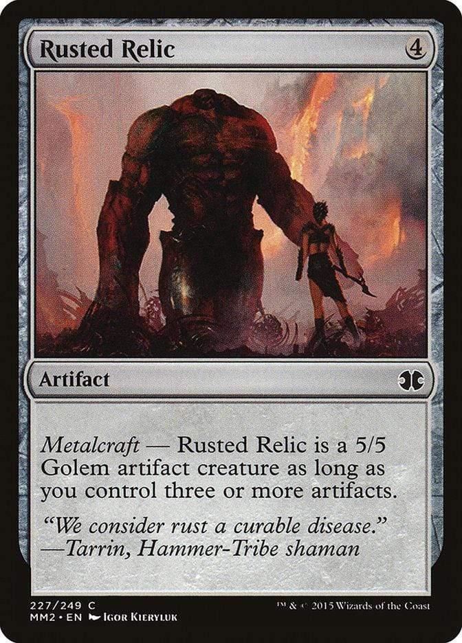 Magic: The Gathering MTG Single Rusted Relic [Modern Masters 2015]