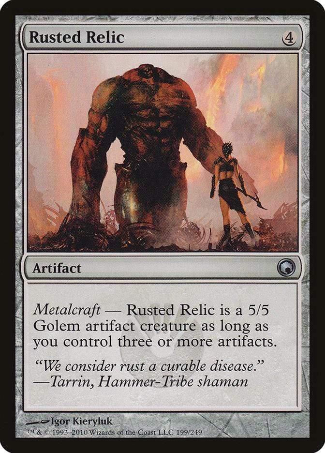 Magic: The Gathering MTG Single Rusted Relic [Scars of Mirrodin]