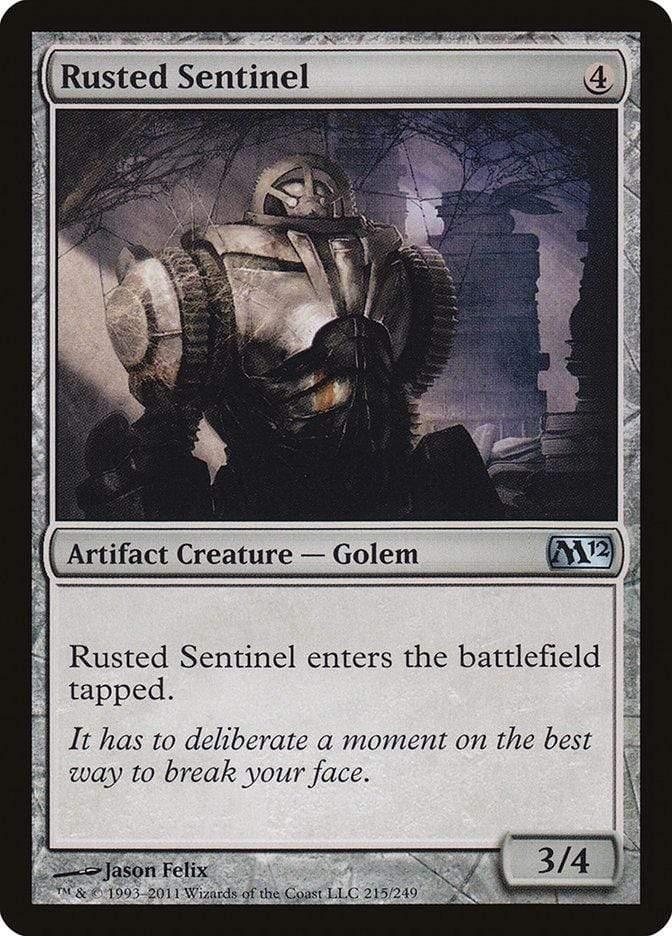 Magic: The Gathering MTG Single Rusted Sentinel [Magic 2012]