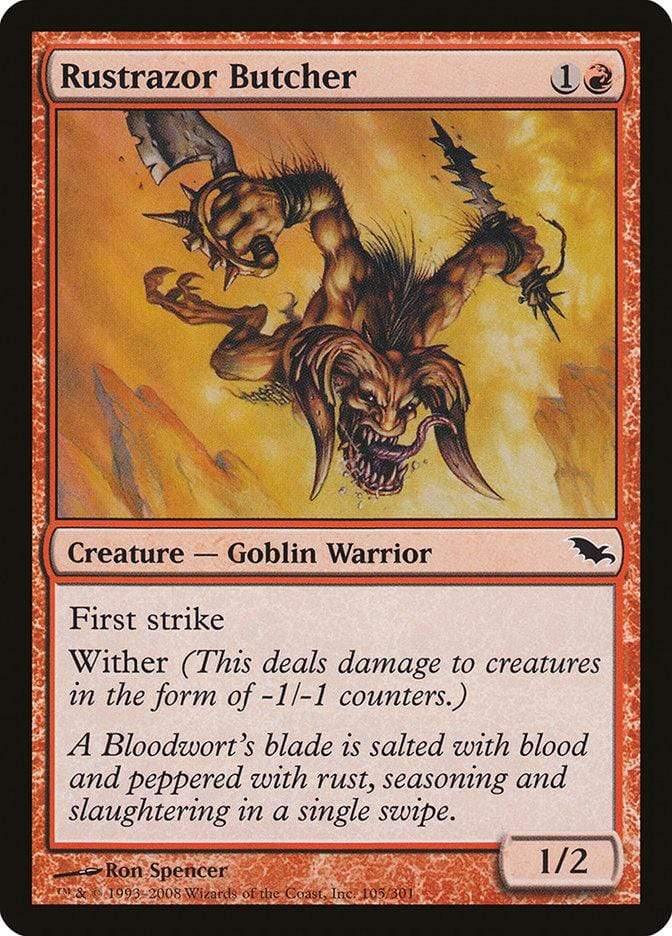 Magic: The Gathering MTG Single Rustrazor Butcher [Shadowmoor]