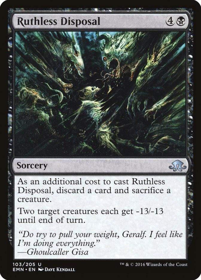 Magic: The Gathering MTG Single Ruthless Disposal [Eldritch Moon]