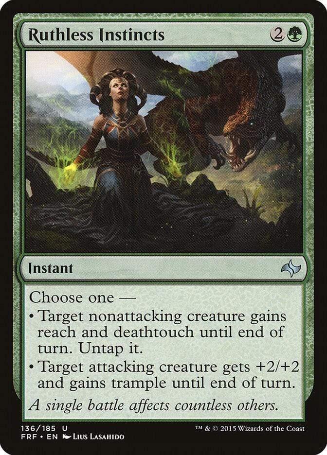 Magic: The Gathering MTG Single Ruthless Instincts [Fate Reforged]