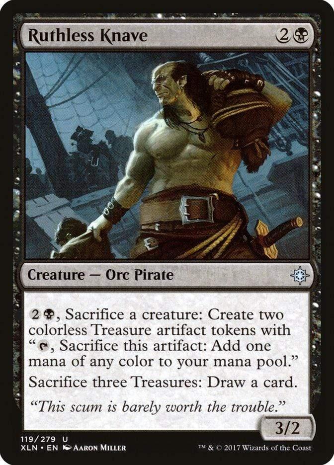 Magic: The Gathering MTG Single Ruthless Knave [Ixalan]
