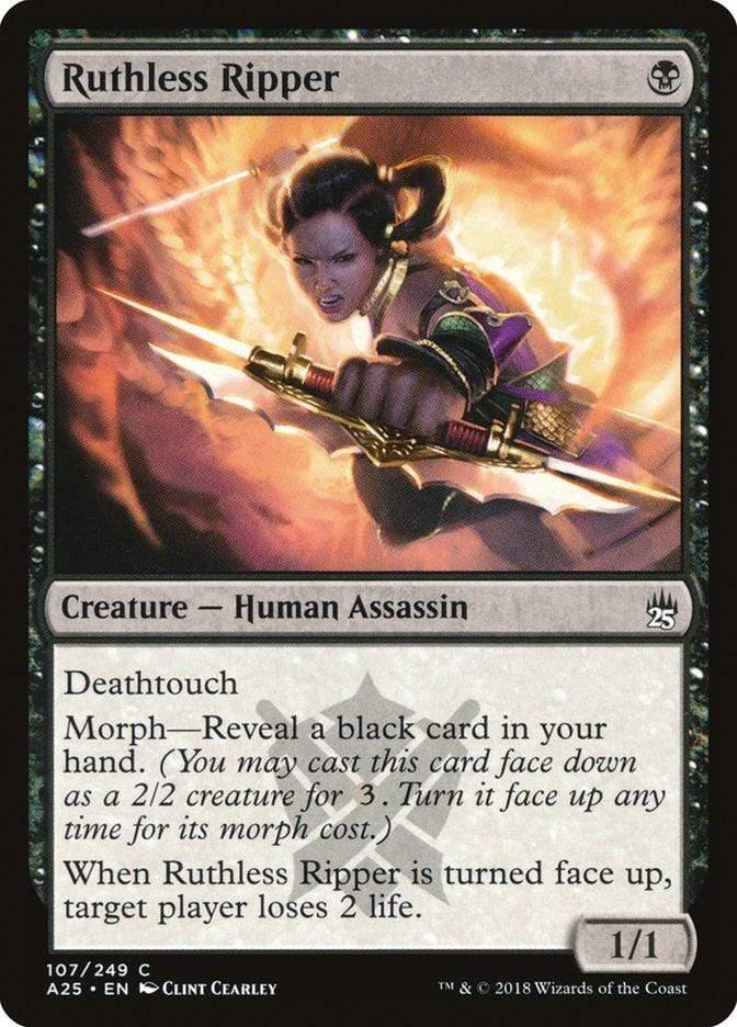 Magic: The Gathering MTG Single Ruthless Ripper [Masters 25]