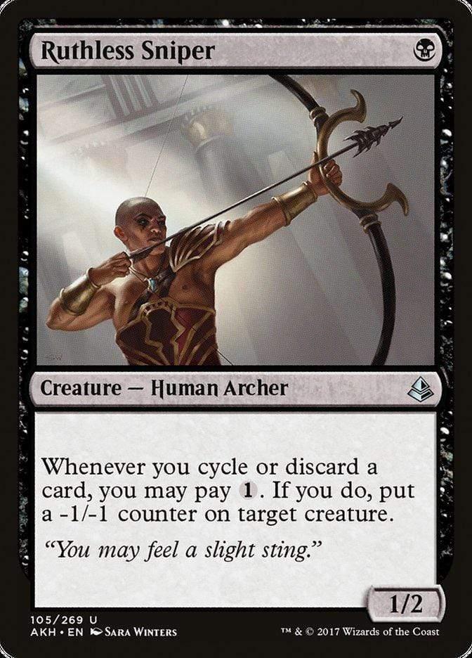 Magic: The Gathering MTG Single Ruthless Sniper [Amonkhet]