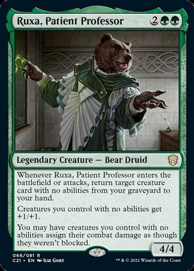 Magic: The Gathering MTG Single Ruxa, Patient Professor [Commander 2021]